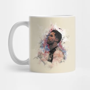 pop art painting of ronaldo Mug